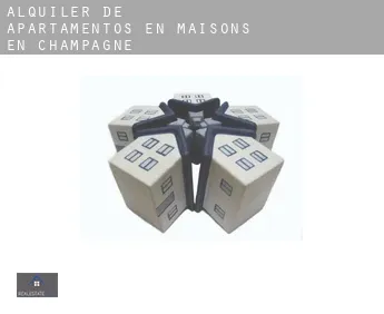 Alquiler de apartamentos en  Maisons-en-Champagne