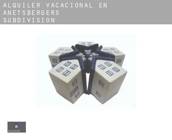 Alquiler vacacional en  Anetsberger's Subdivision