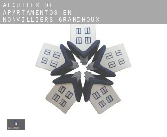 Alquiler de apartamentos en  Nonvilliers-Grandhoux