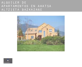 Alquiler de apartamentos en  Ahatsa-Altzieta-Bazkazane