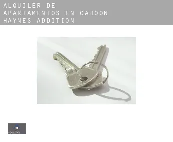 Alquiler de apartamentos en Cahoon Haynes Addition