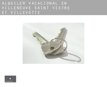 Alquiler vacacional en  Villeneuve-Saint-Vistre-et-Villevotte