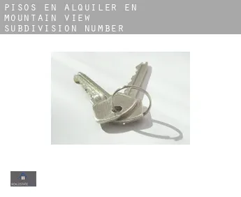 Pisos en alquiler en  Mountain View Subdivision Number 11