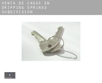 Venta de casas en  Dripping Springs Subdivision