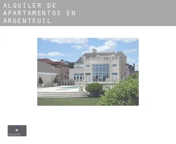 Alquiler de apartamentos en  Argenteuil