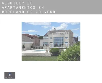 Alquiler de apartamentos en  Boreland of Colvend