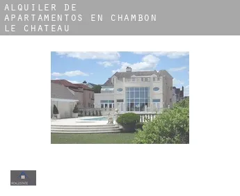 Alquiler de apartamentos en  Chambon-le-Château