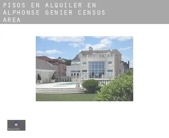Pisos en alquiler en  Alphonse-Génier (census area)