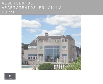 Alquiler de apartamentos en  Villa Corzo