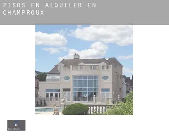 Pisos en alquiler en  Champroux