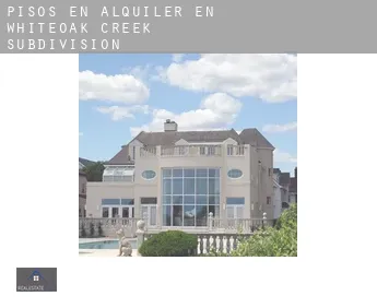 Pisos en alquiler en  Whiteoak Creek Subdivision
