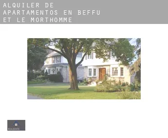 Alquiler de apartamentos en  Beffu-et-le-Morthomme