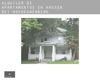 Alquiler de apartamentos en  Hausen bei Hofhegnenberg