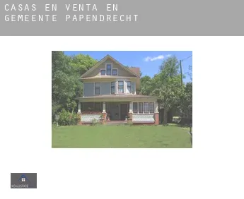 Casas en venta en  Gemeente Papendrecht