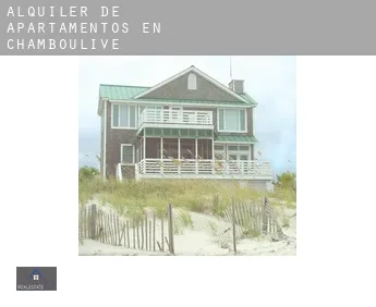 Alquiler de apartamentos en  Chamboulive