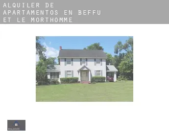 Alquiler de apartamentos en  Beffu-et-le-Morthomme