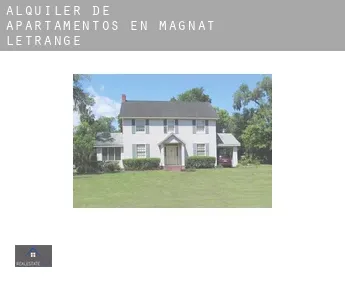 Alquiler de apartamentos en  Magnat-l'Étrange