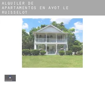 Alquiler de apartamentos en  Avot-le-Ruisselot