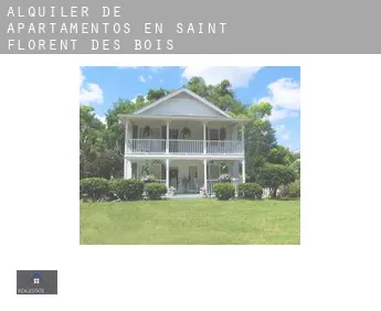 Alquiler de apartamentos en  Saint-Florent-des-Bois