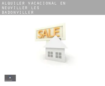 Alquiler vacacional en  Neuviller-lès-Badonviller