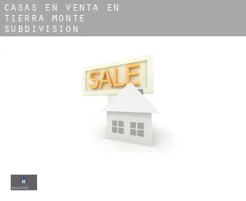 Casas en venta en  Tierra Monte Subdivision