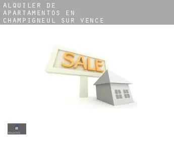 Alquiler de apartamentos en  Champigneul-sur-Vence