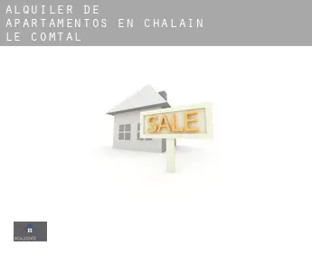 Alquiler de apartamentos en  Chalain-le-Comtal