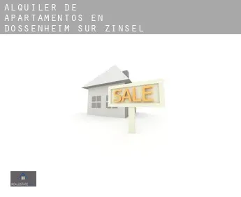 Alquiler de apartamentos en  Dossenheim-sur-Zinsel
