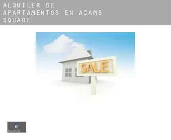 Alquiler de apartamentos en  Adams Square