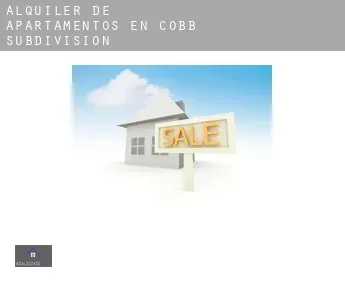 Alquiler de apartamentos en  Cobb Subdivision