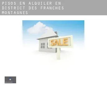 Pisos en alquiler en  District des Franches-Montagnes