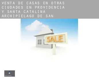 Venta de casas en  Otras ciudades en Providencia y Santa Catalina, Archipiélago de San Andrés