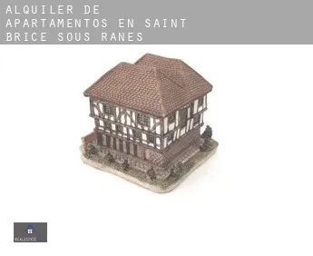 Alquiler de apartamentos en  Saint-Brice-sous-Rânes