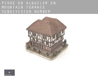 Pisos en alquiler en  Mountain Terrace Subdivision Number 1-4