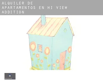 Alquiler de apartamentos en  Hi-View Addition