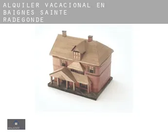 Alquiler vacacional en  Baignes-Sainte-Radegonde