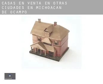 Casas en venta en  Otras ciudades en Michoacán de Ocampo