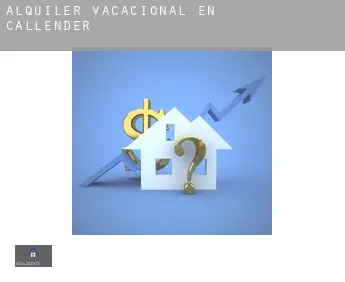 Alquiler vacacional en  Callender