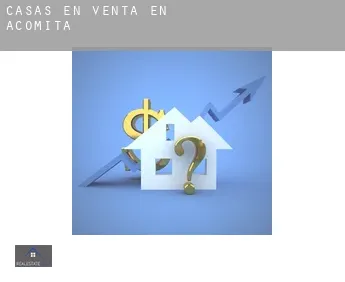 Casas en venta en  Acomita