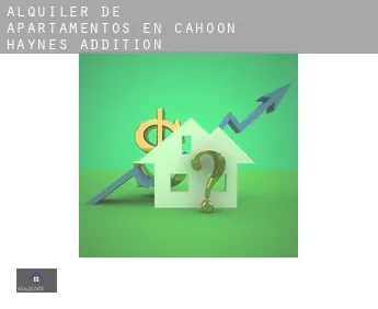 Alquiler de apartamentos en  Cahoon Haynes Addition
