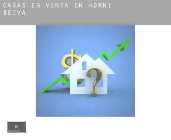 Casas en venta en  Horní Bečva