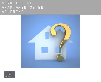 Alquiler de apartamentos en  Achering