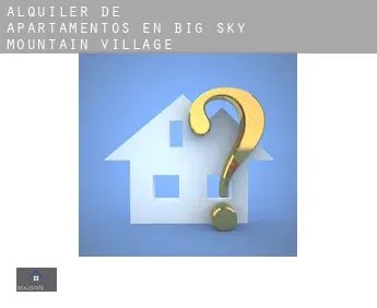 Alquiler de apartamentos en  Big Sky Mountain Village