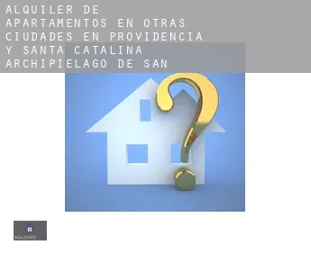 Alquiler de apartamentos en  Otras ciudades en Providencia y Santa Catalina, Archipiélago de San Andrés