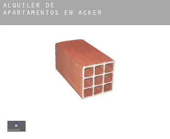 Alquiler de apartamentos en  Acker