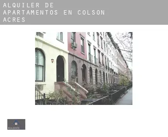 Alquiler de apartamentos en  Colson Acres