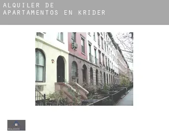 Alquiler de apartamentos en  Krider
