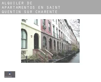 Alquiler de apartamentos en  Saint-Quentin-sur-Charente