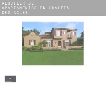 Alquiler de apartamentos en  Chalets des Acles