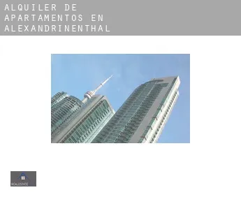 Alquiler de apartamentos en  Alexandrinenthal